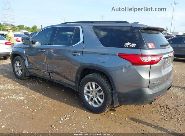 1GNERGKW2KJ245148 2019 CHEVROLET TRAVERSE Gray Trasero izquierdo
