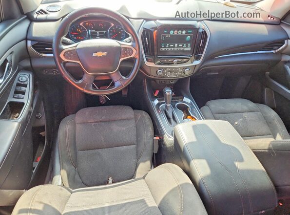 1GNERGKW2KJ292602 2019 CHEVROLET TRAVERSE Blue Widok deski rozdzielczej