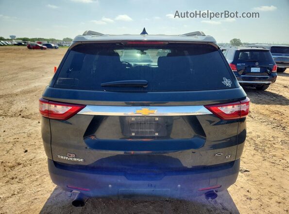1GNERGKW2KJ292602 2019 CHEVROLET TRAVERSE Blue Widok z tyłu