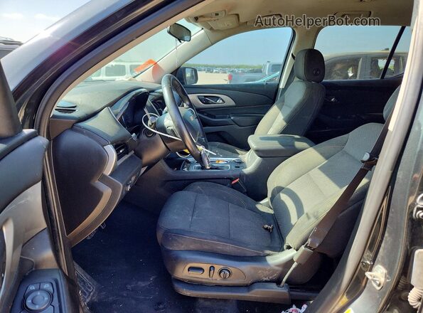 1GNERGKW2KJ292602 2019 CHEVROLET TRAVERSE Blue Widok wnętrza z przodu