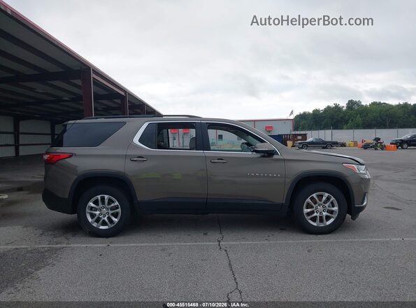1GNERGKW2LJ135508 2020 CHEVROLET TRAVERSE Brown უკანა სალონის ხედი