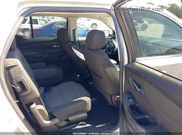 1GNERGKW2LJ167729 2020 CHEVROLET TRAVERSE Silver VIN კოდის სტიკერის ხედი