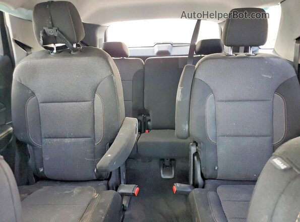 1GNERGKW2LJ208876 2020 CHEVROLET TRAVERSE Gray Rear seats view