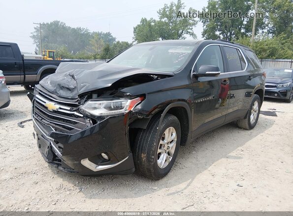 1GNERGKW3KJ108431 2019 CHEVROLET TRAVERSE Черный Передняя левая четверть