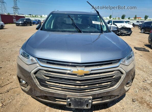 1GNERGKW4JJ142960 2018 CHEVROLET TRAVERSE Серый Вид спереди