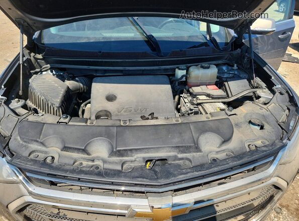 1GNERGKW4JJ142960 2018 CHEVROLET TRAVERSE Серый Вид задней части салона