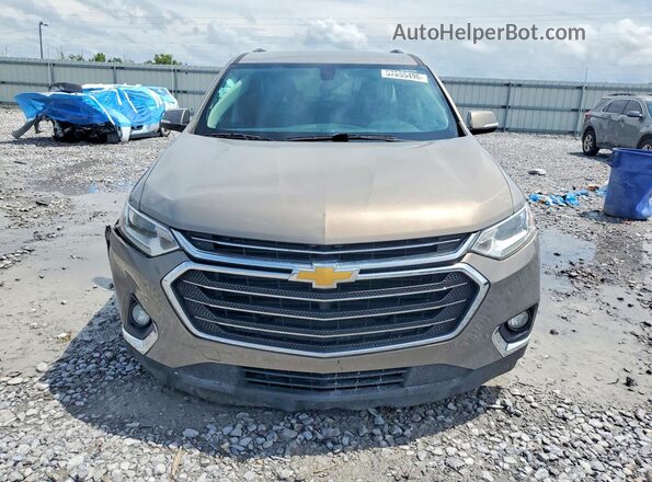 1GNERGKW4JJ156566 2018 CHEVROLET TRAVERSE Beige Front view