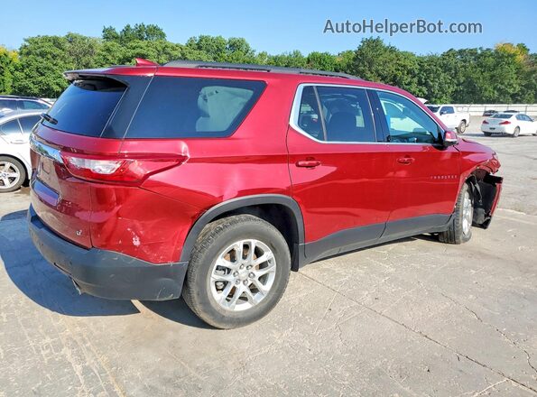 1GNERGKW4LJ264544 2020 CHEVROLET TRAVERSE Red Задня права чверть