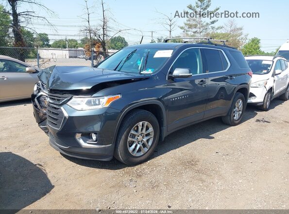1GNERGKW4LJ292814 2020 CHEVROLET TRAVERSE Gray Vista tres cuartos delantera izquierda