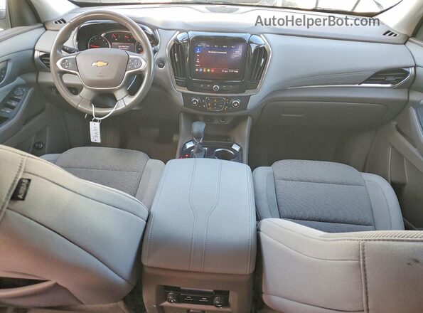 1GNERGKW4MJ136449 2021 CHEVROLET TRAVERSE White Dashboard view