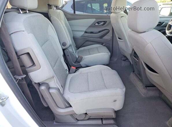 1GNERGKW4MJ136449 2021 CHEVROLET TRAVERSE White Rear interior view