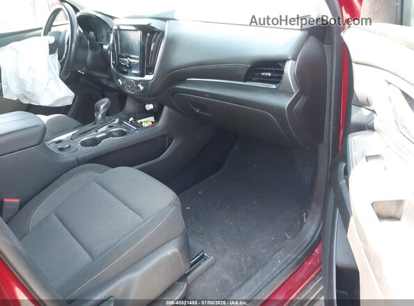 1GNERGKW4MJ167457 2021 CHEVROLET TRAVERSE Red Front interior view