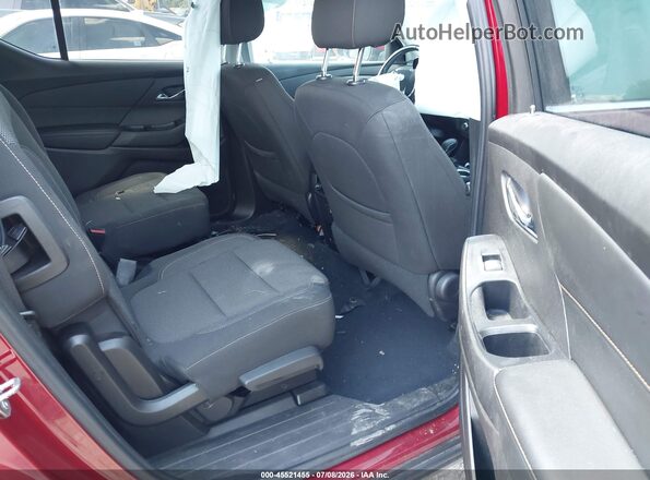 1GNERGKW4MJ167457 2021 CHEVROLET TRAVERSE Red VIN sticker view