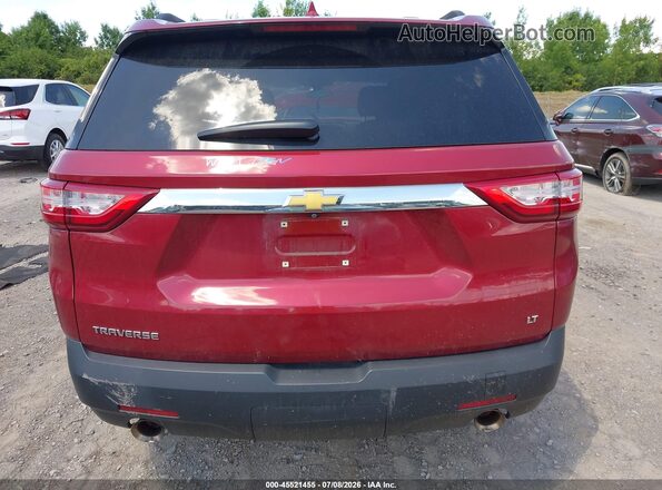 1GNERGKW4MJ167457 2021 CHEVROLET TRAVERSE Red 