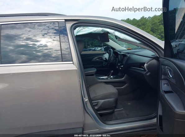 1GNERGKW5JJ219030 2018 CHEVROLET TRAVERSE Серый Вид салона спереди