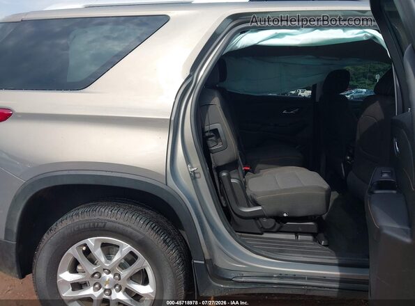 1GNERGKW5JJ219030 2018 CHEVROLET TRAVERSE Серый Вид наклейки с VIN-кодом