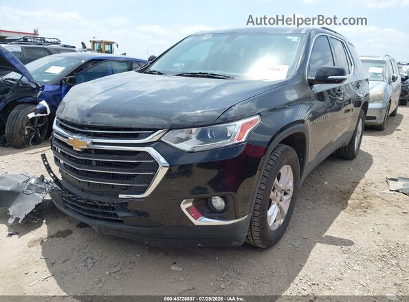 1GNERGKW5KJ241448 2019 CHEVROLET TRAVERSE Black Front left