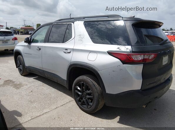 1GNERGKW5MJ247155 2021 CHEVROLET TRAVERSE Silver უკანა მარცხენა