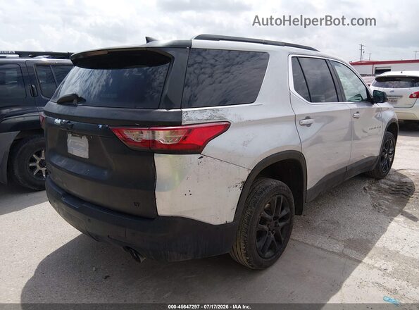 1GNERGKW5MJ247155 2021 CHEVROLET TRAVERSE Silver უკანა მარჯვენა
