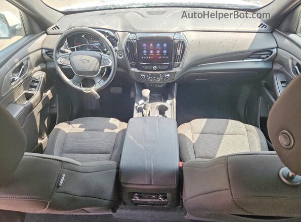 1GNERGKW5PJ201894 2023 CHEVROLET TRAVERSE White Вид панелі приладів