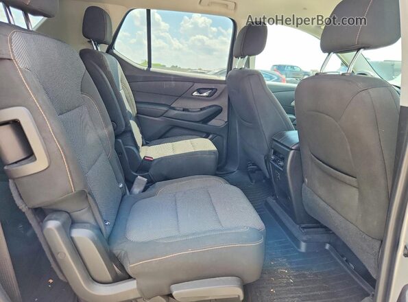 1GNERGKW6KJ145375 2019 CHEVROLET TRAVERSE Silver უკანა სალონის ხედი