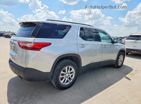 1GNERGKW6KJ145375 2019 CHEVROLET TRAVERSE Silver უკანა მარჯვენა