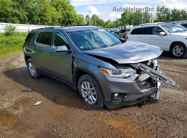 1GNERGKW6KJ261613 2019 CHEVROLET TRAVERSE Gray Przód prawy