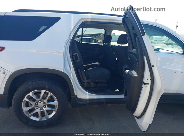 1GNERGKW6KJ273681 2019 CHEVROLET TRAVERSE Белый Вид наклейки с VIN-кодом