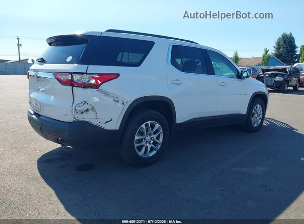 1GNERGKW6KJ273681 2019 CHEVROLET TRAVERSE Белый Задняя правая четверть