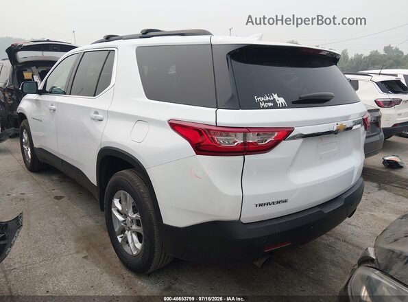 1GNERGKW7KJ158443 2019 CHEVROLET TRAVERSE White უკანა მარცხენა