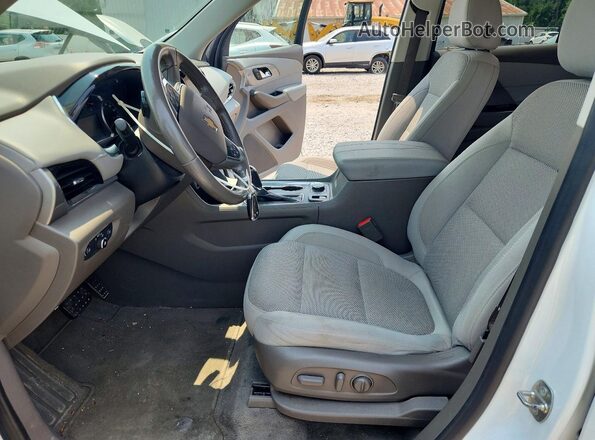 1GNERGKW7KJ237787 2019 CHEVROLET TRAVERSE White Սալոնի դիմացի տեսք