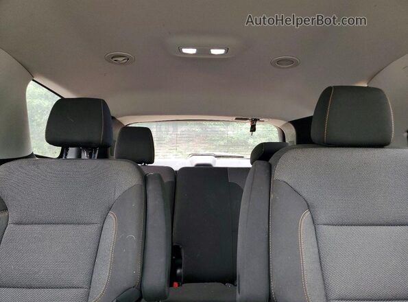 1GNERGKW7LJ324719 2020 CHEVROLET TRAVERSE Black უკანა სავარძლების ხედი