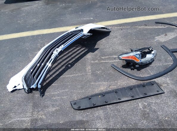 1GNERGKW7MJ265141 2021 CHEVROLET TRAVERSE Белый Вид щитка приборов