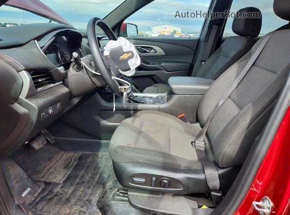 1GNERGKW7PJ274099 2023 CHEVROLET TRAVERSE Red Front interior view