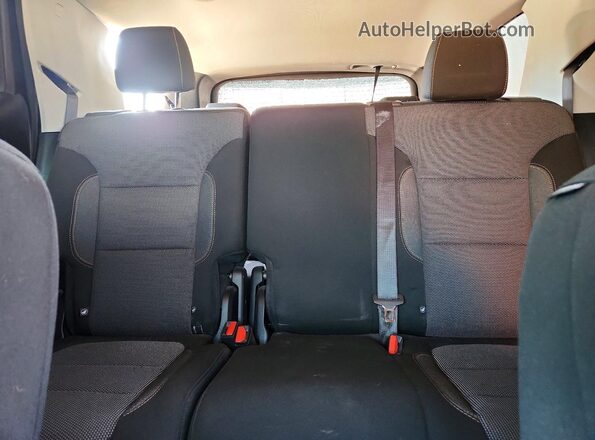 1GNERGKW8KJ103662 2019 CHEVROLET TRAVERSE Black უკანა სავარძლების ხედი