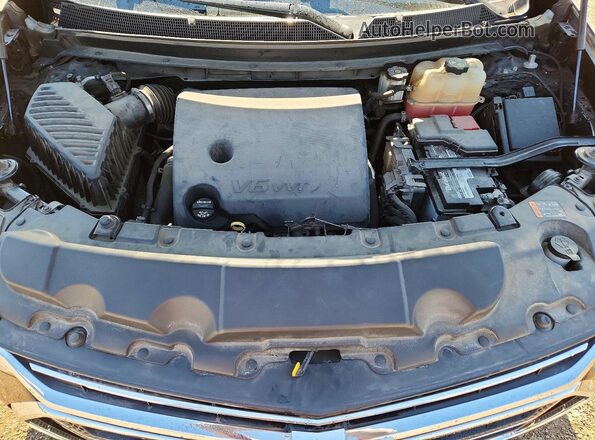 1GNERGKW8KJ103662 2019 CHEVROLET TRAVERSE Black ძრავის განყოფილების ხედი