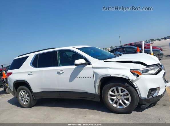 1GNERGKW8LJ161465 2020 CHEVROLET TRAVERSE Белый Вид задней части салона