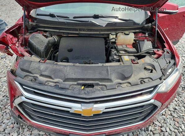 1GNERGKW8LJ201219 2020 CHEVROLET TRAVERSE Red Вид підкапотного простору