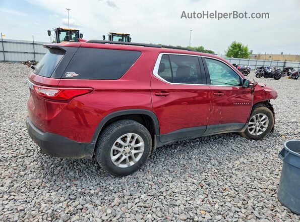 1GNERGKW8LJ201219 2020 CHEVROLET TRAVERSE Red Задня права чверть