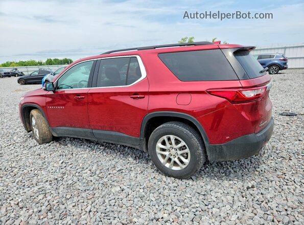 1GNERGKW8LJ201219 2020 CHEVROLET TRAVERSE Red Задня ліва чверть