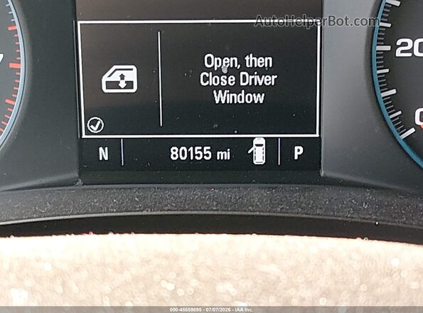 1GNERGKW8LJ230283 2020 CHEVROLET TRAVERSE Silver 