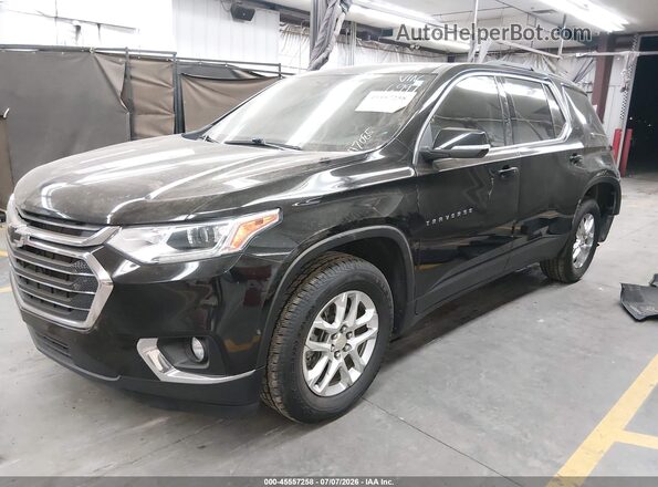 1GNERGKW8MJ166991 2021 CHEVROLET TRAVERSE Black Передня ліва чверть