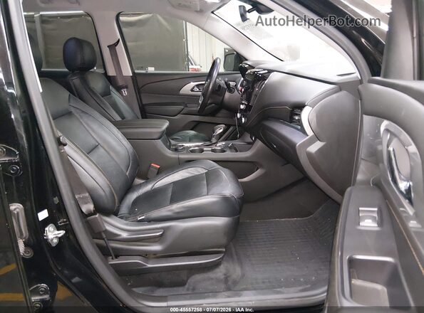 1GNERGKW8MJ166991 2021 CHEVROLET TRAVERSE Black Вид салону спереду
