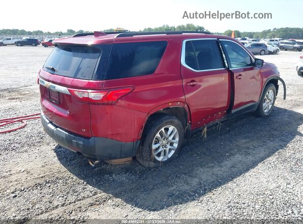 1GNERGKW9LJ309333 2020 CHEVROLET TRAVERSE Красный Задняя правая четверть