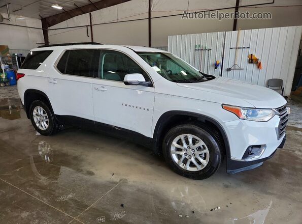 1GNERGKW9MJ200842 2021 CHEVROLET TRAVERSE Белый Передняя правая четверть