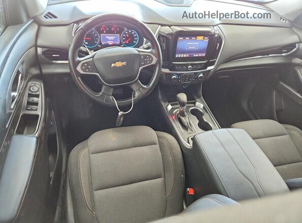 1GNERGKW9MJ200842 2021 CHEVROLET TRAVERSE Белый Вид панели приборов