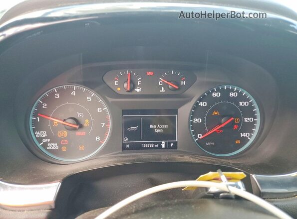 1GNERGKW9PJ219329 2023 CHEVROLET TRAVERSE Белый Вид щитка приборов