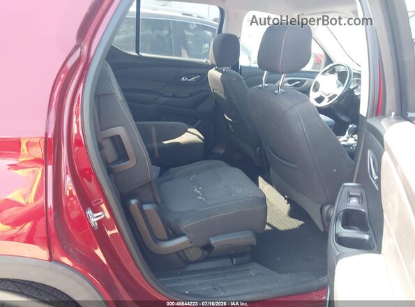 1GNERGKWXJJ165210 2018 CHEVROLET TRAVERSE Красный Вид наклейки с VIN-кодом