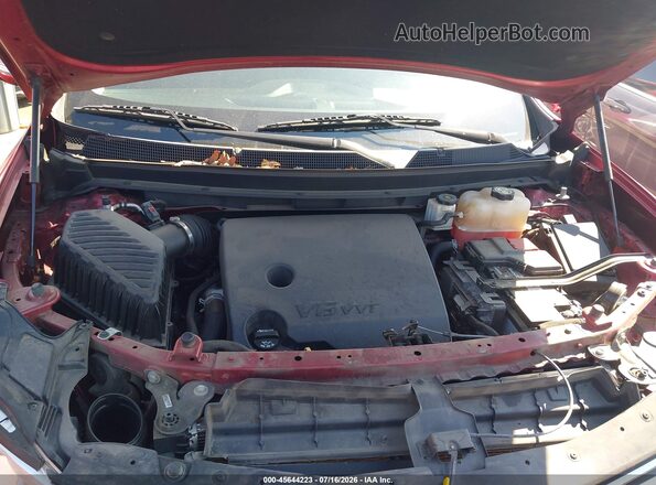 1GNERGKWXJJ165210 2018 CHEVROLET TRAVERSE Красный Вид сзади