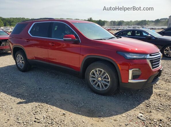 1GNERGKWXPJ143362 2023 CHEVROLET TRAVERSE Red Delantero derecho